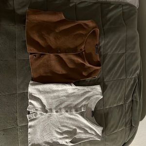 Brandy Melville cropped tank tops